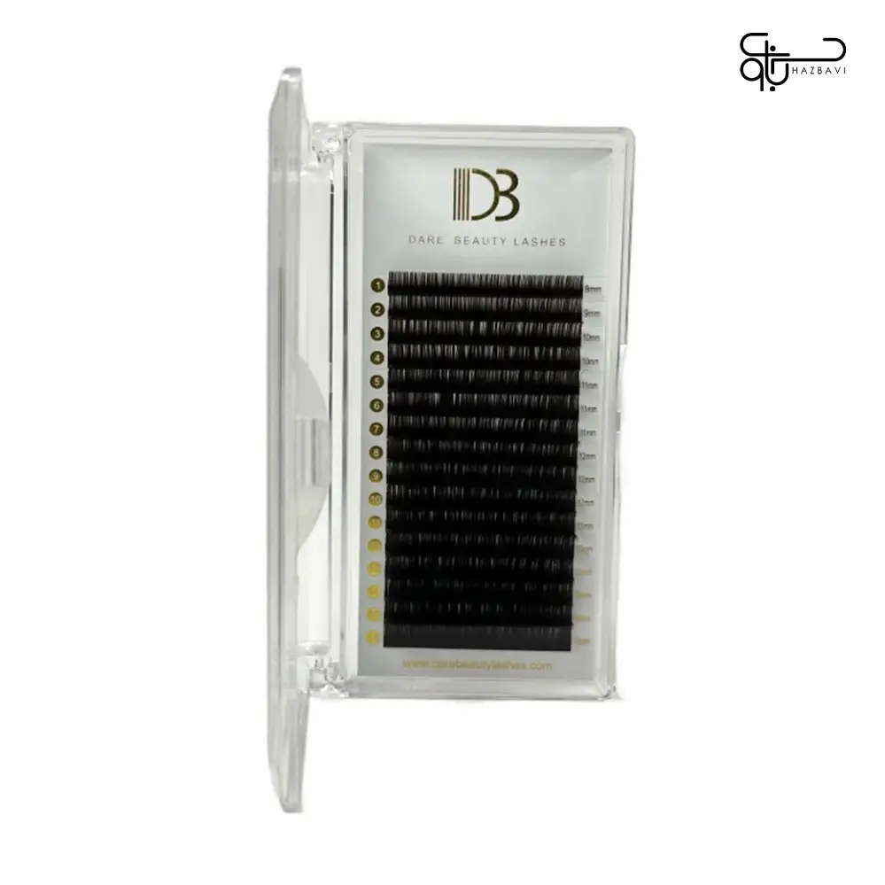 Db-Dark-Brown-Lash پالت مژه قهوه ای تیره دی بی