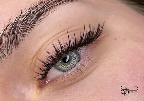 مژه اسپایکی نچرال