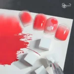 طراحی آمبره با پد آمبره ناخن
